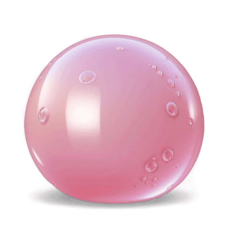 Soft Pink Bubble PNG moo