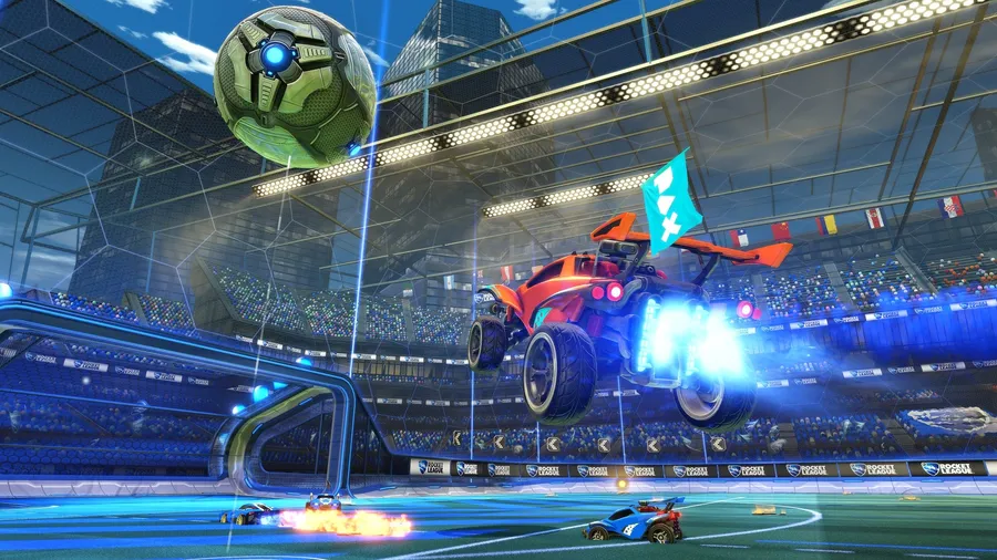 Rocket League background