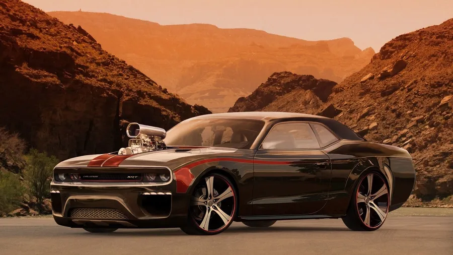Dodge Hellcat 4k