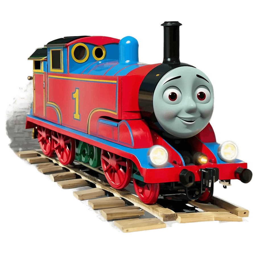 Animated Thomas The Train Character PNG 05262024