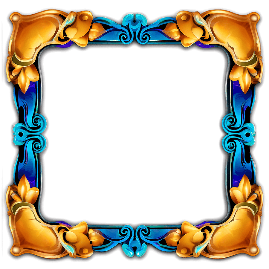 Cartoon Decorative Frame PNG 88