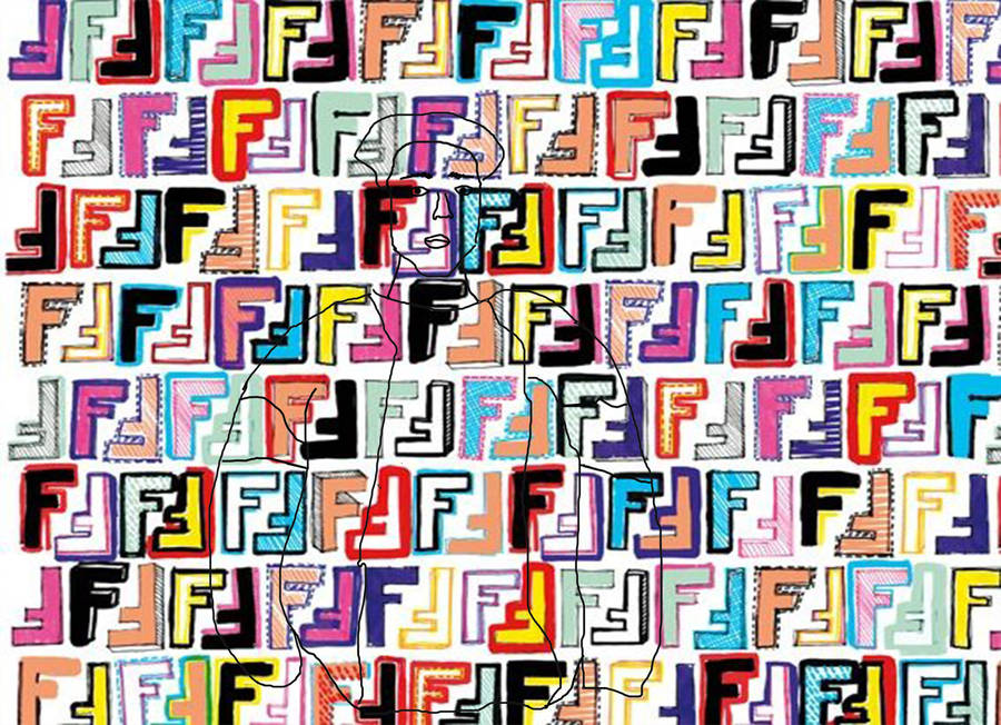 Download Fendi Colorful Logo Wallpaper Wallpapers.com