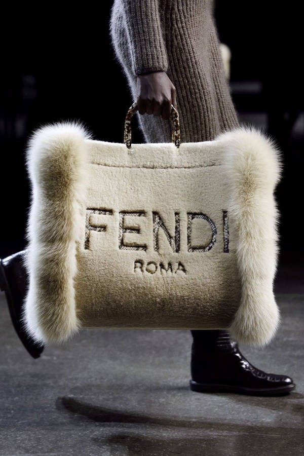 fendi bag with fur