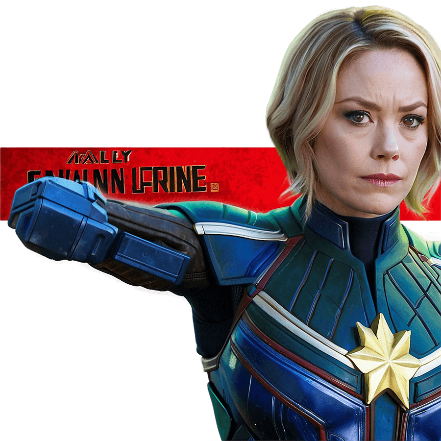 Carol Danvers Captain Marvel PNG mcp60