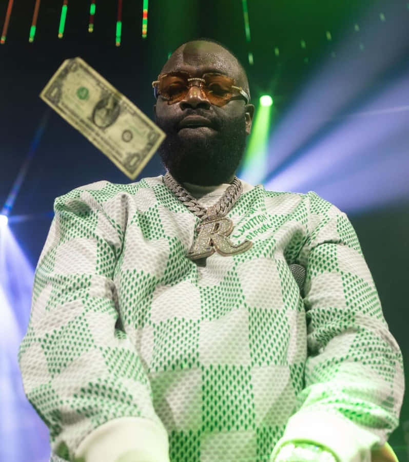 Momento de Dinheiro no Show de Rick Ross