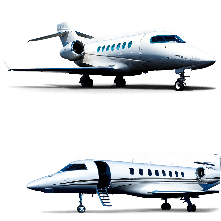 Private Jet PNG bsw