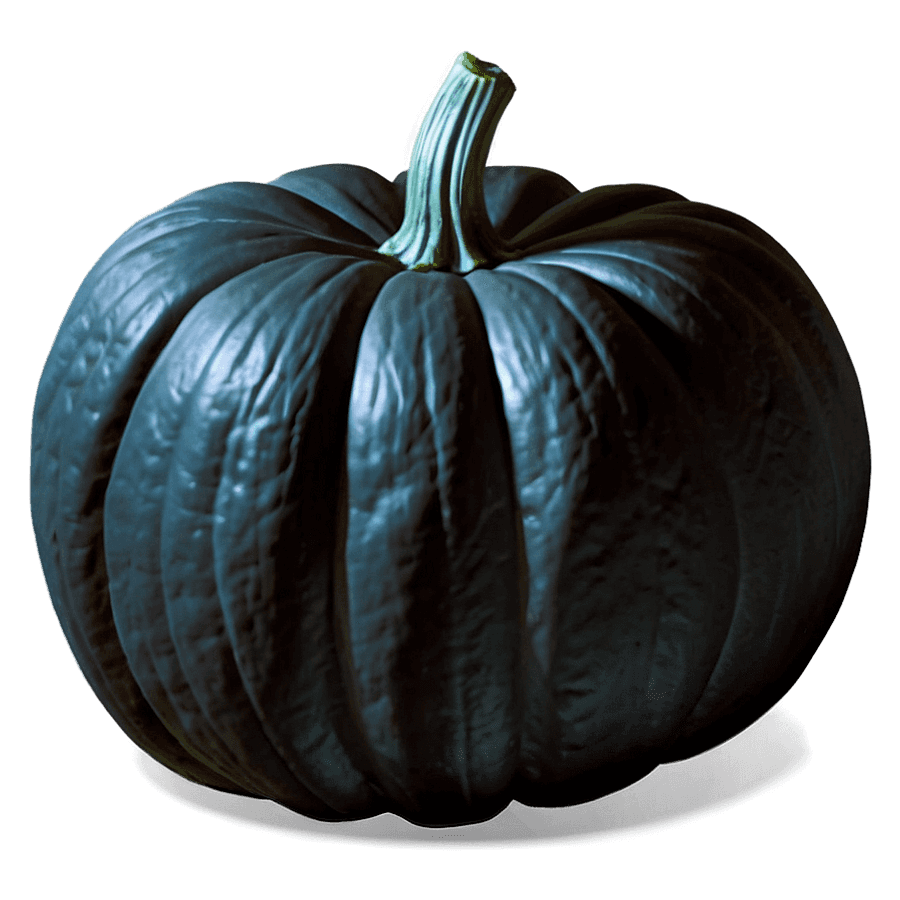 Black Pumpkin and Full Moon PNG nsg