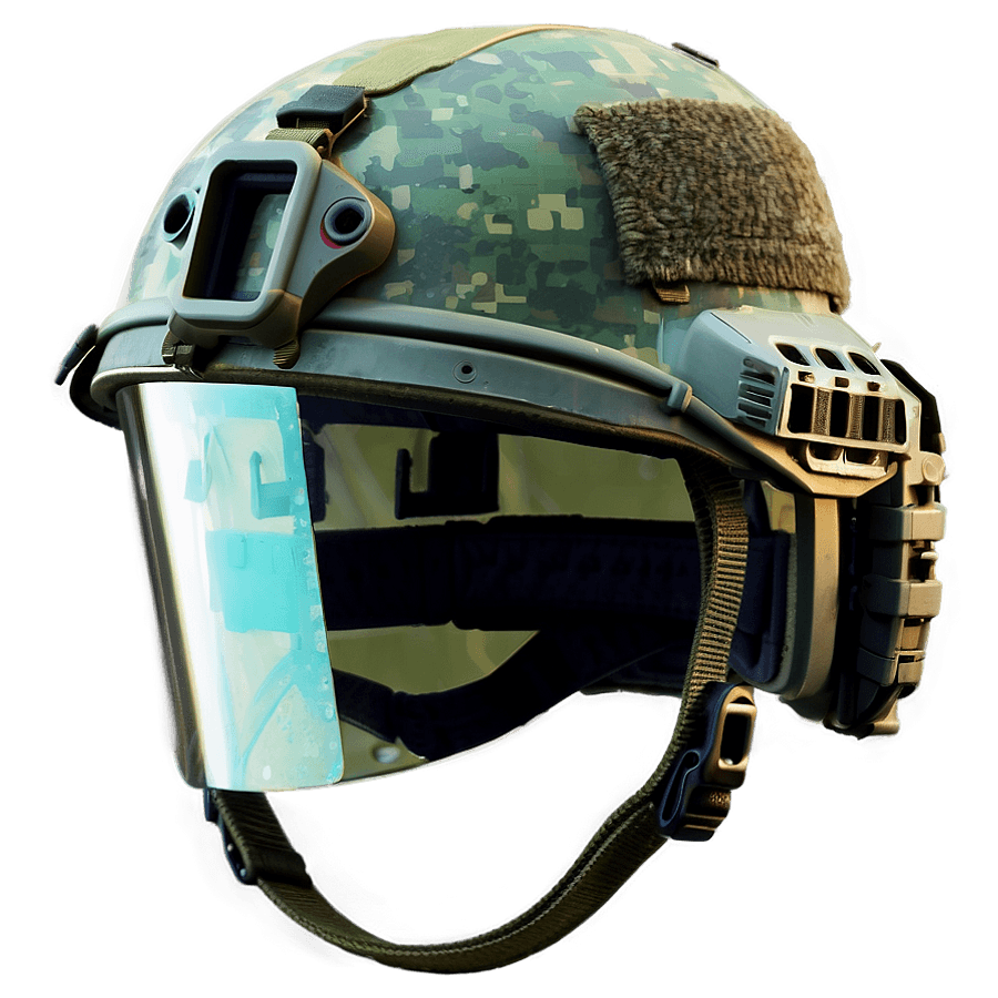 High-Cut Ballistic Helmet PNG 05252024