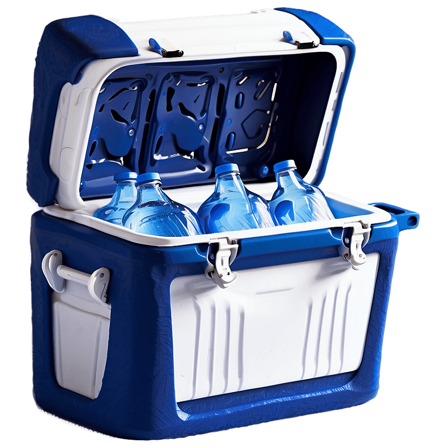 Ice Cooler with Cup Holders PNG 16