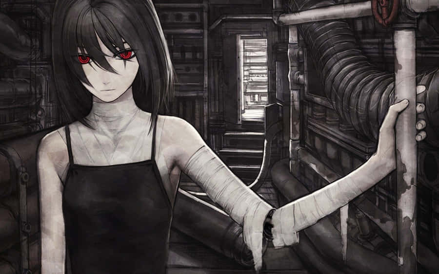 Ummedo profano aguarda nesta série de anime de terror.