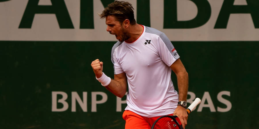 Stan Wawrinka Proud Fist Pump