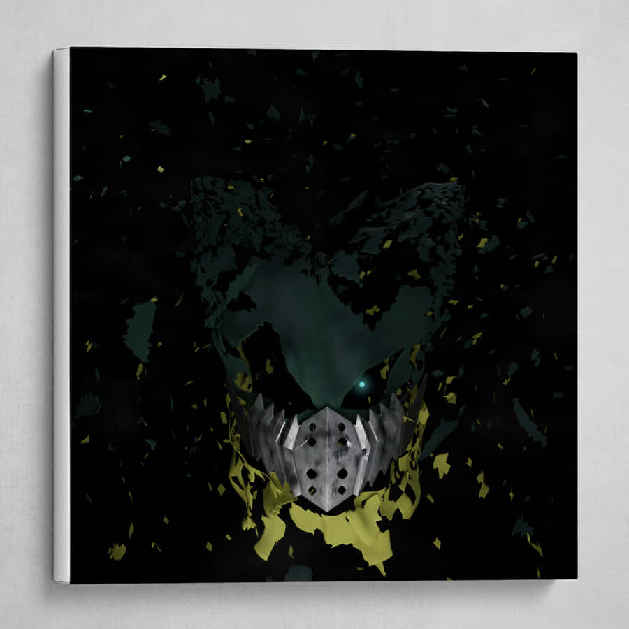 Arte su Tela di Vigilante Deku