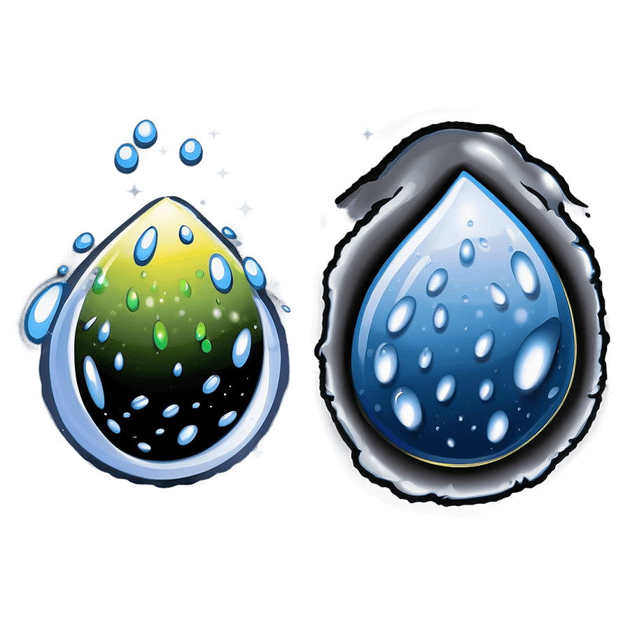 Water Droplets PNG 79