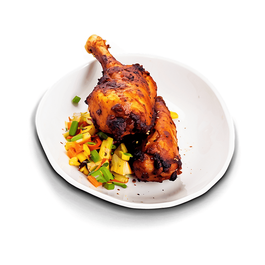 Fiery Jerk Chicken Drumsticks PNG 93