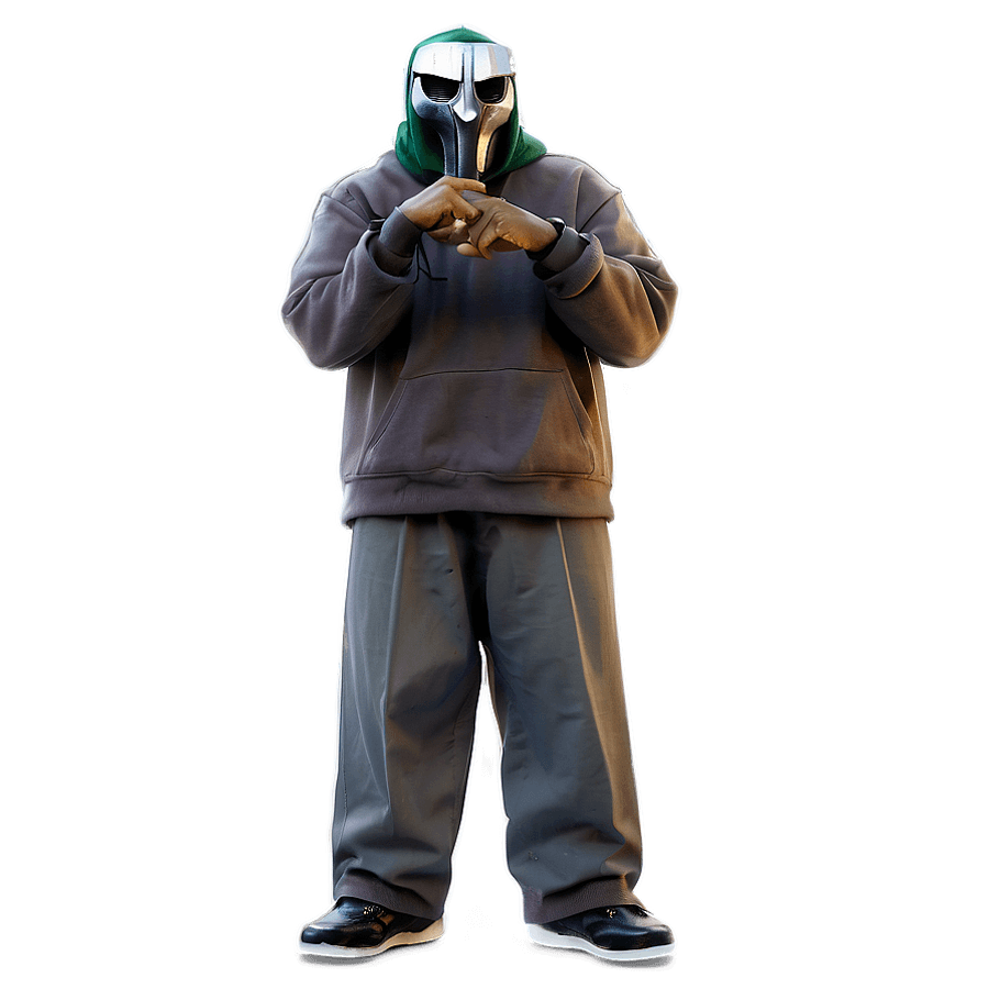 MF DOOM Hip Hop Icon PNG 05232024