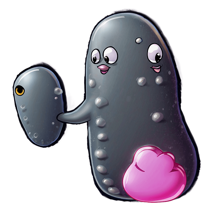 Blob in Love PNG woo