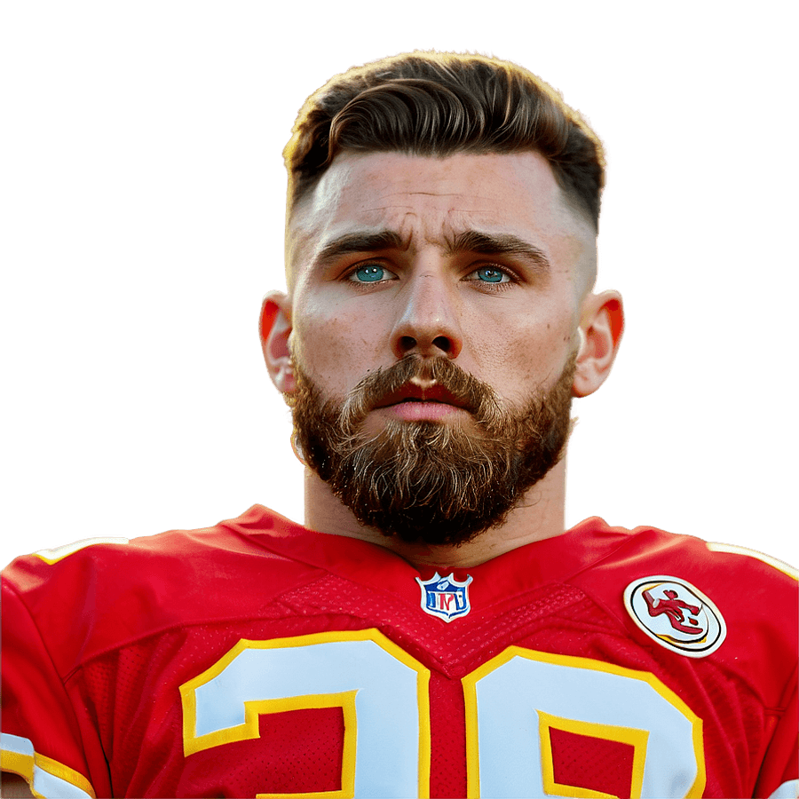 Travis Kelce Team Huddle PNG 05242024