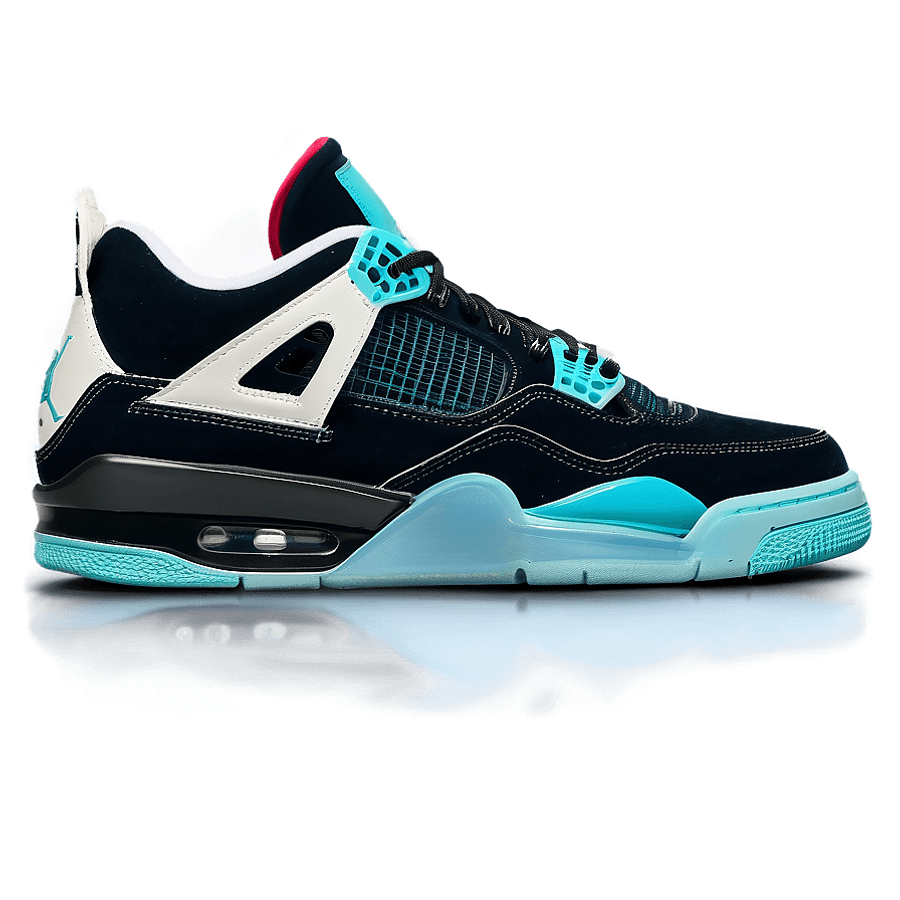 Jordan 4 Teal PNG 43