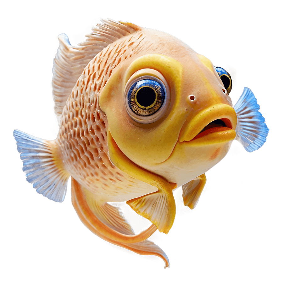 Adorable Fish Duo PNG 53