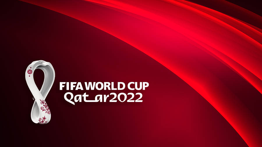 Download FIFA Wolrd Cup 2022 Red Vector Art Wallpaper | Wallpapers.com