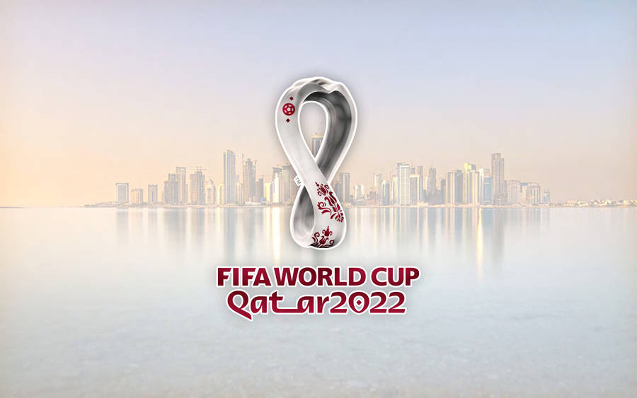 Download FIFA World Cup 2022 Qatar Cityscape Wallpaper | Wallpapers.com