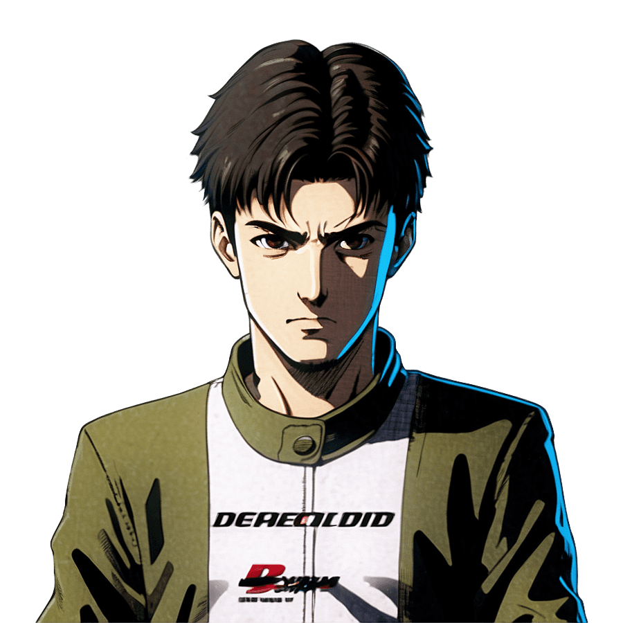 Initial D Race Finish Line PNG oqr96