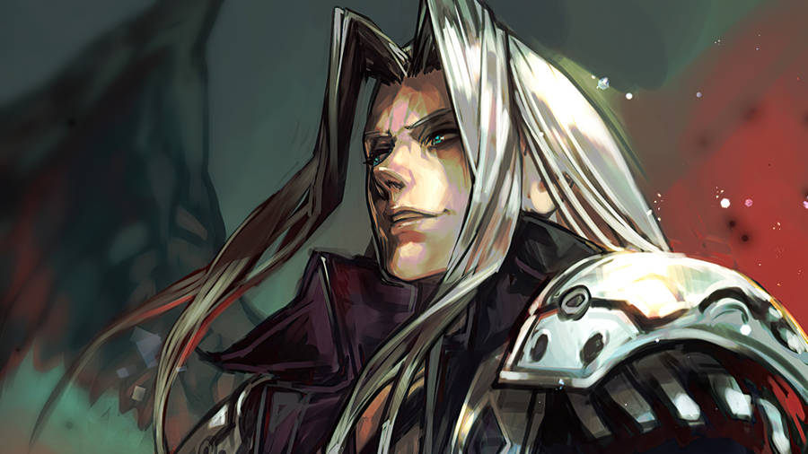 Download Final Fantasy 7 Sephiroth Art Wallpaper Wallpapers Com