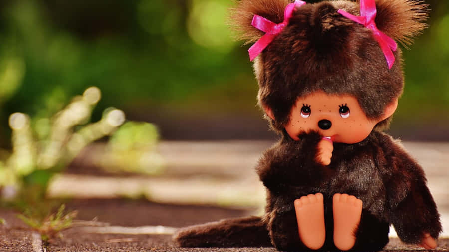Boneca Clássica Monchhichi