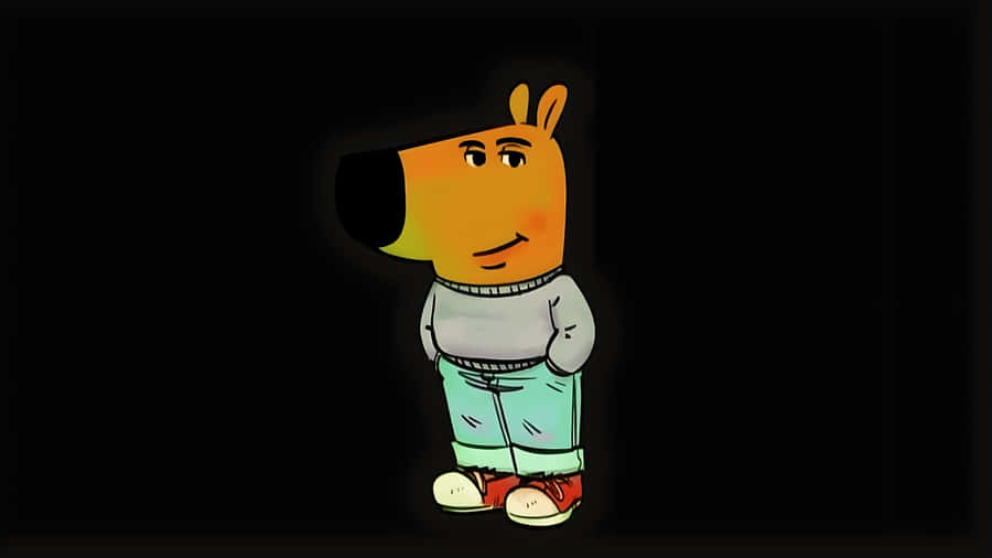 Personaggio Animato Chill Guy