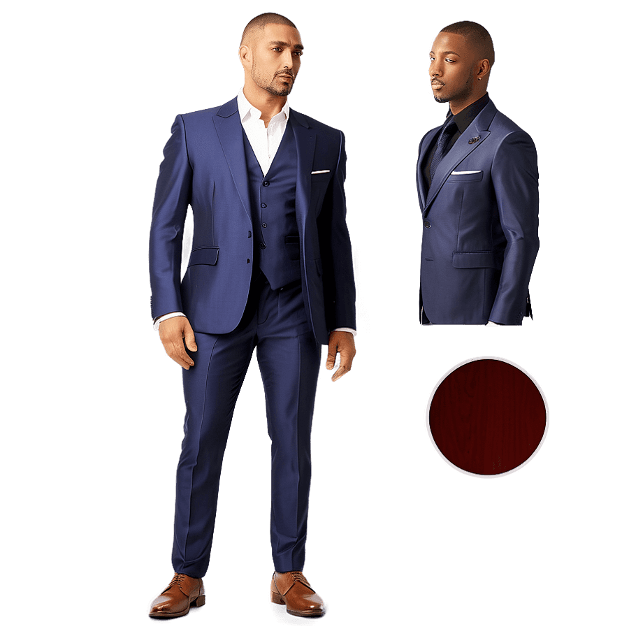Luxury Designer Business Suit PNG mus91