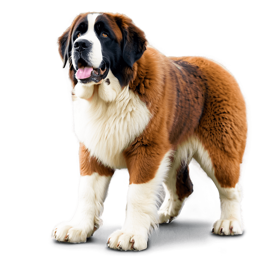 St Bernard Furry Friend PNG muw78