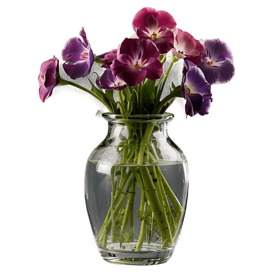 Flowers in Vase PNG 47
