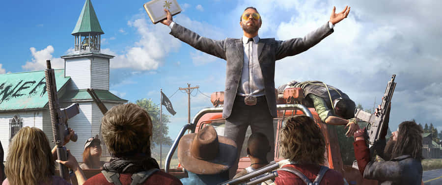 Erkundedie atemberaubende Welt von Far Cry 5.