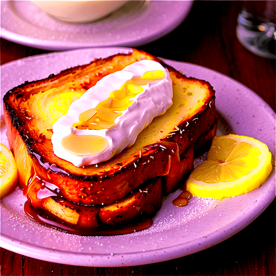 Lemon Ricotta French Toast PNG 06112024
