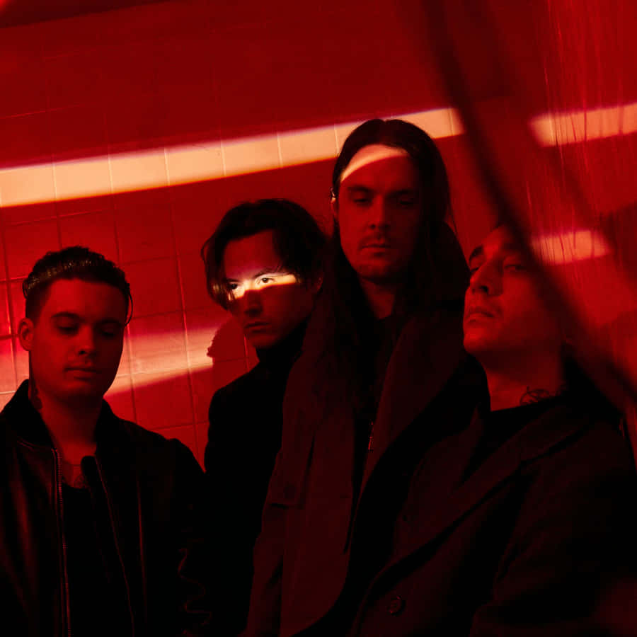 Bad Omens Band Rote Atmosphäre