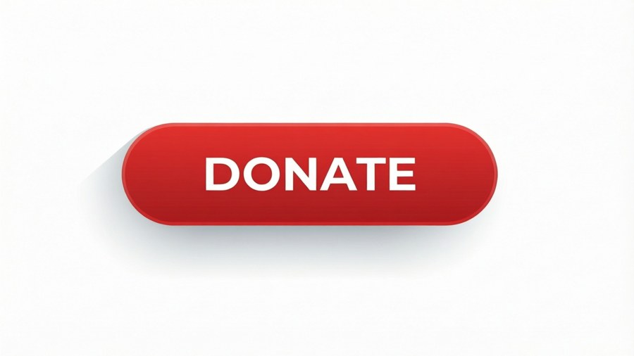 Flat Donation Button Wallpaper