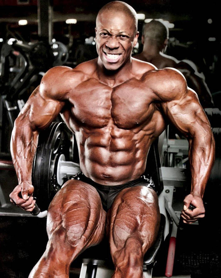 Download Flex Wheeler Leg Workout Wallpaper | Wallpapers.com