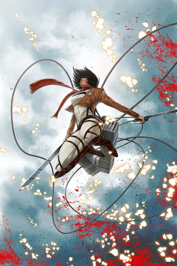 Mikasa Ackerman Aksi Musim 4