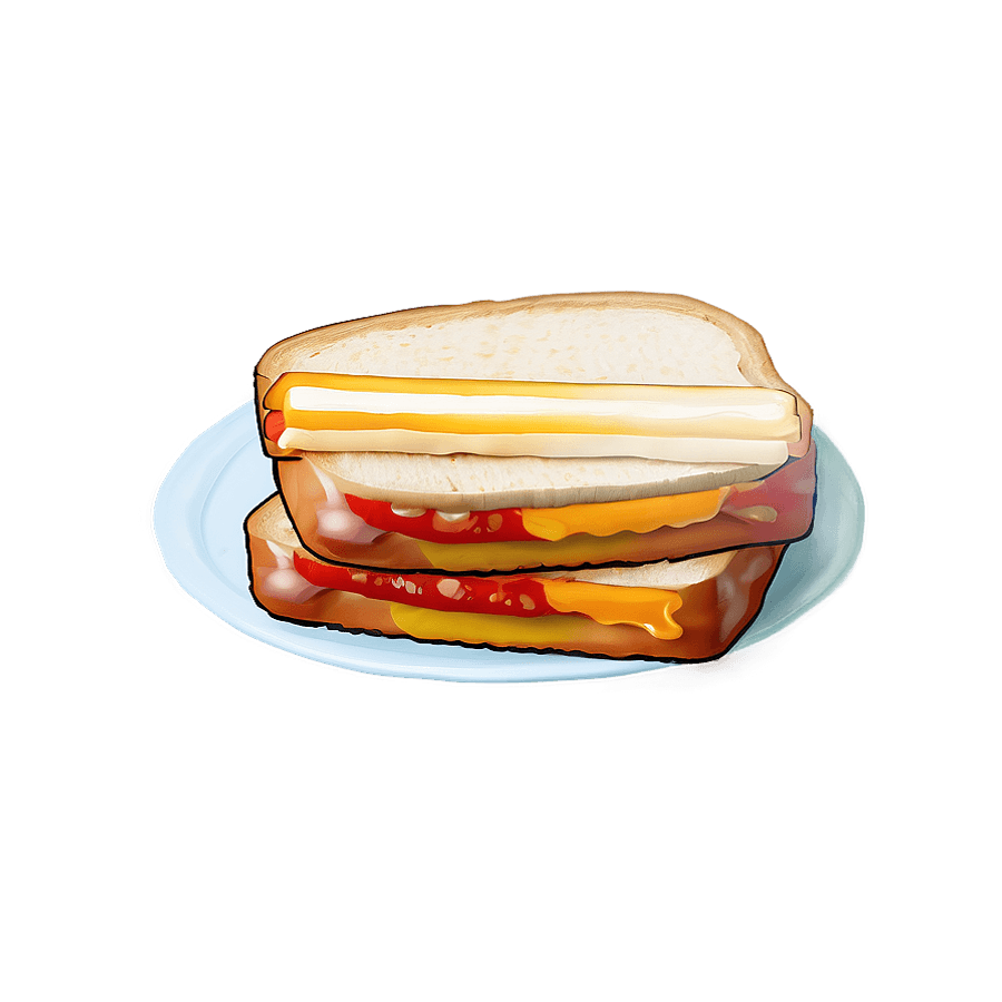 Spicy Grilled Cheese PNG ryn9