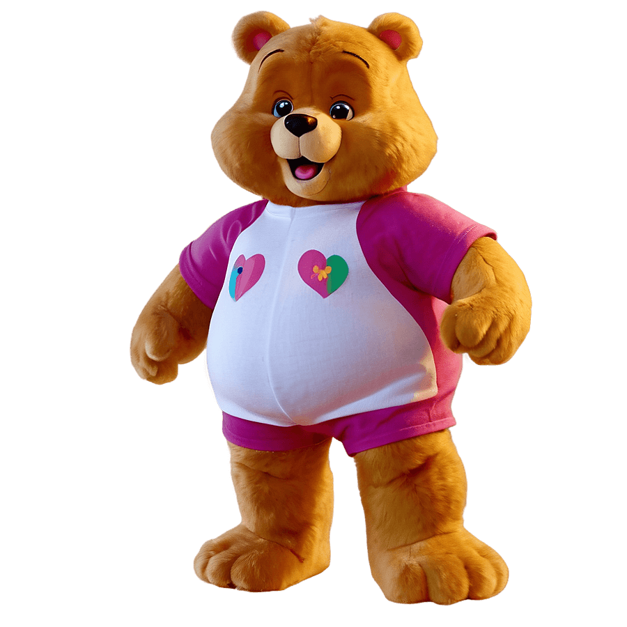 Care Bears Love-a-Lot PNG toe