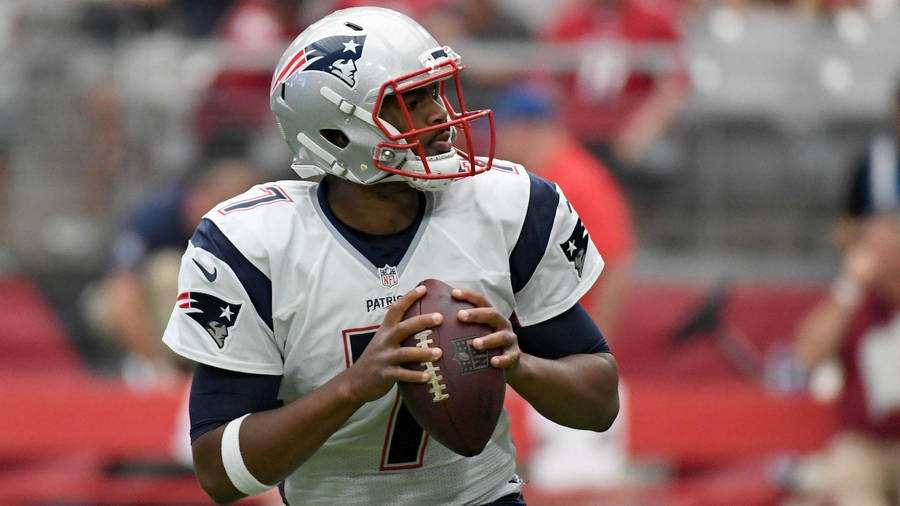 Download Football Jacoby Brissett Wallpaper | Wallpapers.com