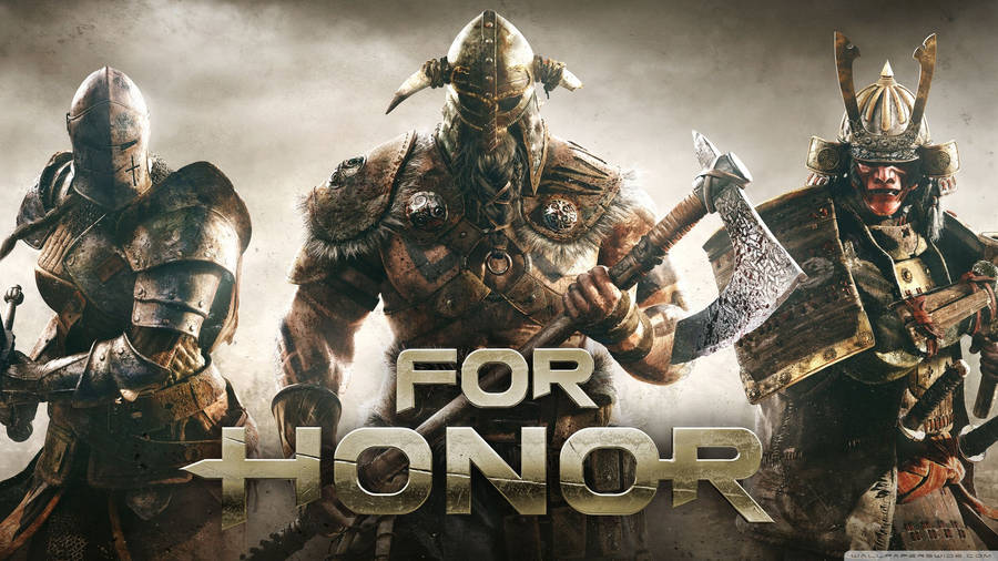 Download For Honor Title Poster Wallpaper | Wallpapers.com