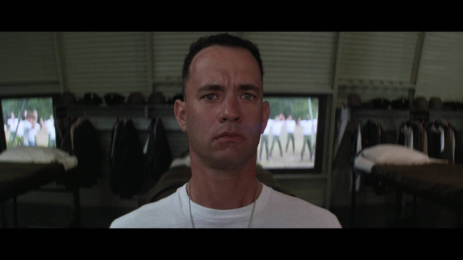 Download Forrest Gump Inside Military Barracks Wallpaper | Wallpapers.com