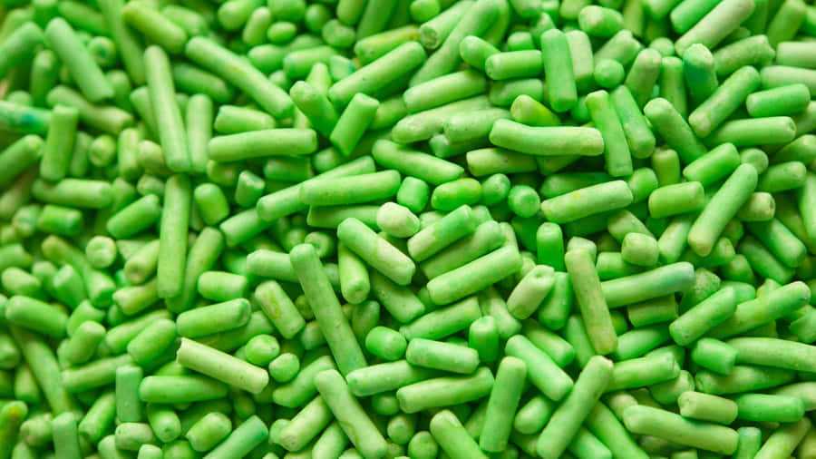 Grüner Streusel-Textur-Hintergrund