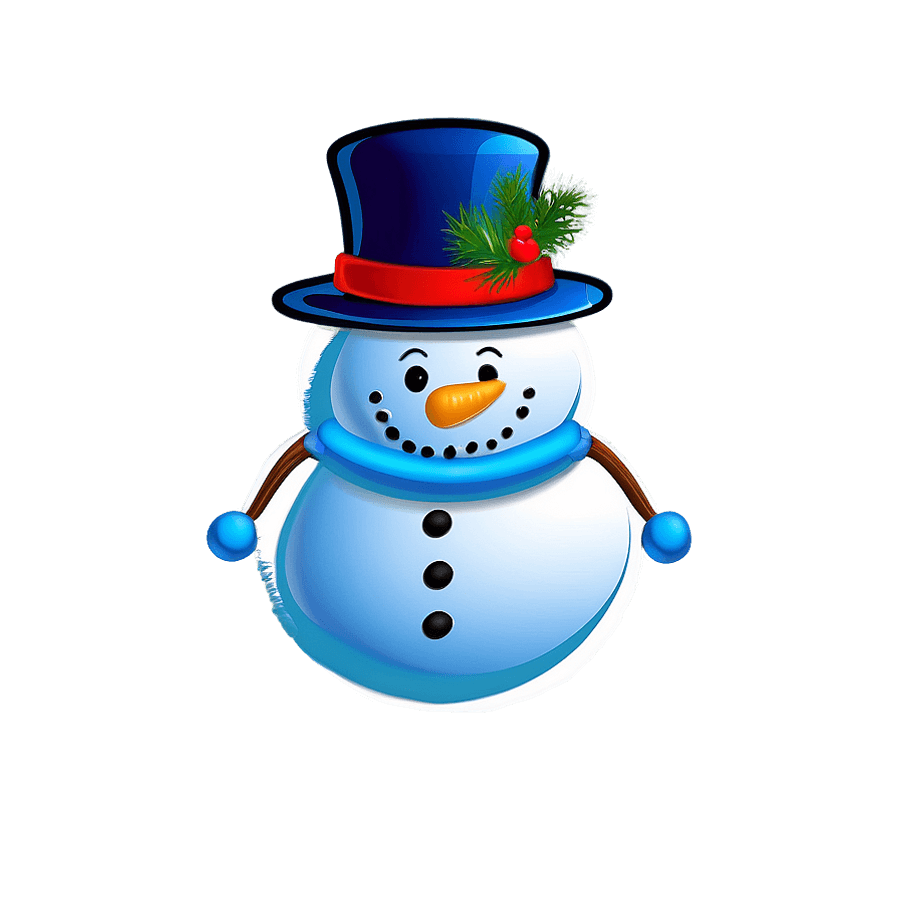 Frosty The Snowman Hat PNG 05262024