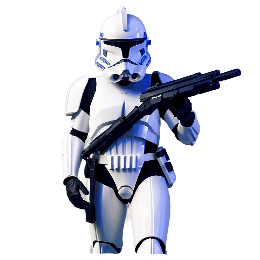 Clone Trooper in Snow Gear PNG 89