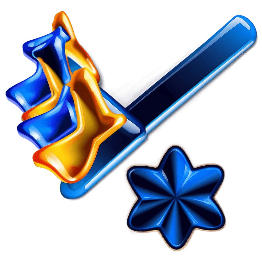 Blue Star Clipart PNG vwl74