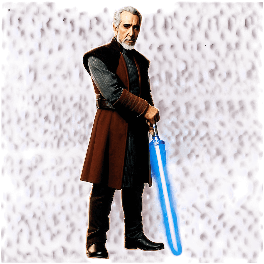 Count Dooku Concept Art PNG 97