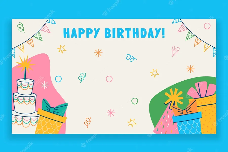 Birthday Zoom Background