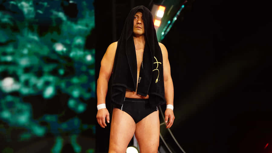 Pro Wrestler Inngang Minoru Suzuki